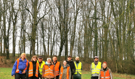 Geballter Einsatz am Hegeteich Foto: Julia Langer