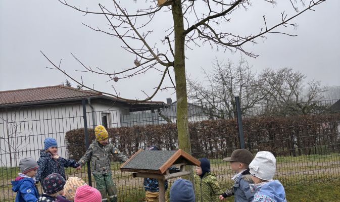Nistkasten der Kita in Tautenhain – Foto: Kita Tautenhain